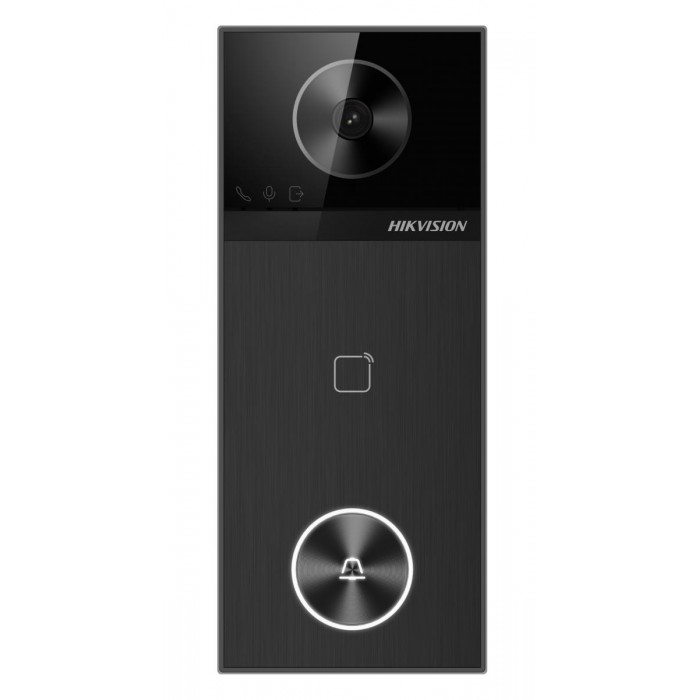 HIKVISION - DS-KV6114-WBE1 Δικτυακή μπουτονιέρα WiFi μιας κλήσης 4MP με καρταναγνώστη. HIKVISION - DS-KV6114-WBE1 Δικτυακή μπουτονιέρα WiFi μιας κλήσης 4MP με καρταναγνώστη.
