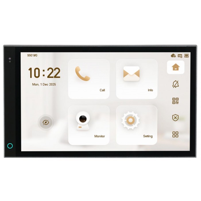 DAHUA - VTH5721A-WP Premium IP & Wi-Fi οθόνη θυροτηλεόρασης 7