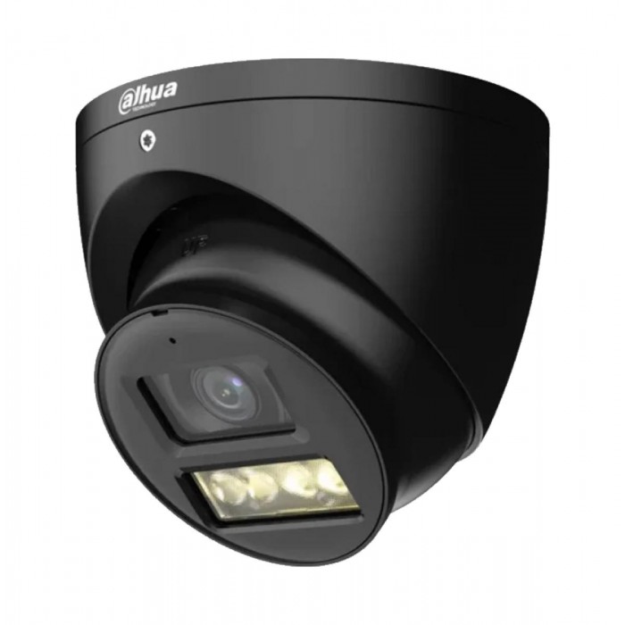 DAHUA - HAC-HDW1500T-IL-A-0280B-S3-DIP-Black Smart Dual Light Aναλογική κάμερα 5MP με υπέρυθρα 40m και Led φωτισμό 40m. Χρώμα μαύρο. DAHUA - HAC-HDW1500T-IL-A-0280B-S3-DIP-Black Smart Dual Light Aναλογική κάμερα 5MP με υπέρυθρα 40m και Led φωτισμό 40m. Χρώμα μαύρο.