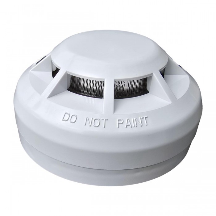 CQR - FI/SMOKE/12V Νέος ανιχνευτής καπνού CQR 12VDC, 4 καλωδίων με βάση για σύνδεση σε μονάδα συναγερμού.