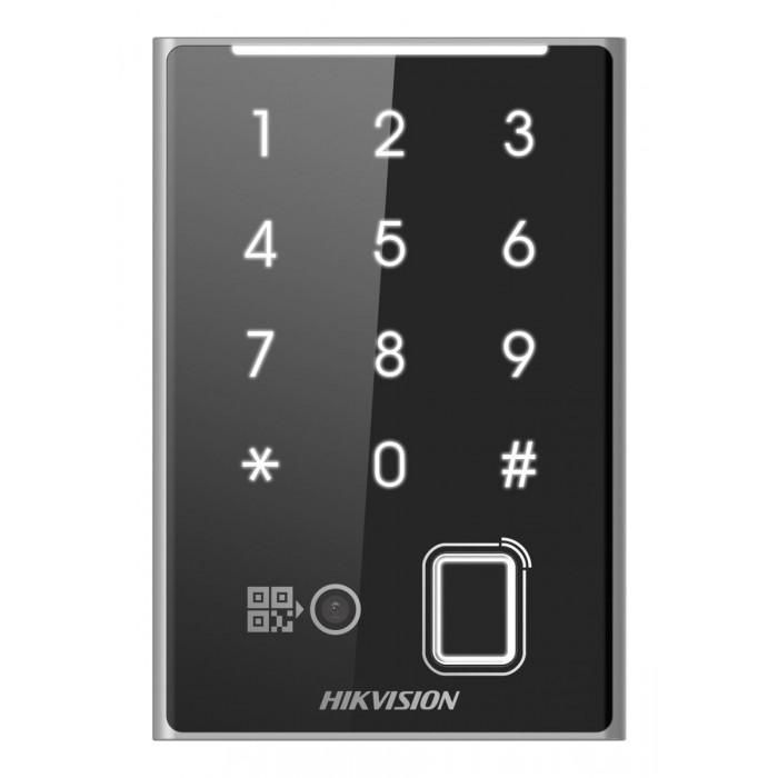 HIKVISION - DS-K1109DKFB-QR Καρταναγνώστης με δακτυλικό αποτύπωμα. Υποστηρίζει κάρτες M1, DESFire και Felica. HIKVISION - DS-K1109DKFB-QR Καρταναγνώστης με δακτυλικό αποτύπωμα. Υποστηρίζει κάρτες M1, DESFire και Felica.