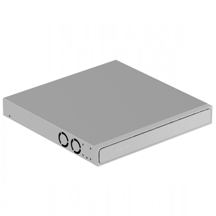 AJAX - NVR H2DAI8PAC (8ch) SUPERIOR WHITE Καταγραφικό NVR H2DAI8PAC 8 καναλιών, με ενσωματωμένη τεχνητή νοημοσύνη (AI), 8 θύρες PoE+, έξοδο 4K HDMI και υποστήριξη δύο σκληρών δίσκων SATA έως 24TB, σε λευκό χρώμα.