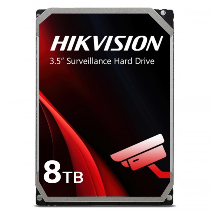 HIKVISION STORAGE - DS80HKAI-VX1 Σκληρός δίσκος 8TB ειδικά σχεδιασμένος για συστήματα παρακολούθησης με λειτουργία 24/7.