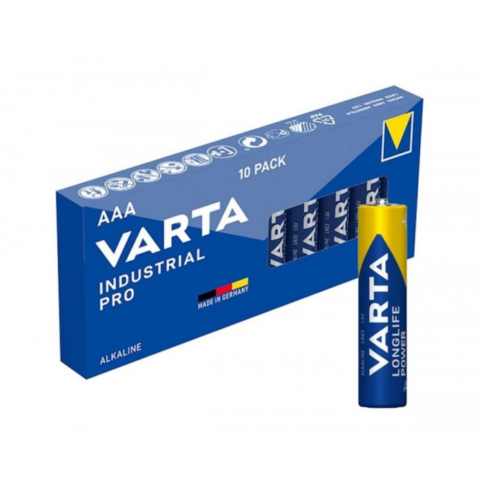 VARTA - AAA (10 ΤΕΜ) Αλκαλική μπαταρία Varta AAA 1.5V. VARTA - AAA (10 ΤΕΜ) Αλκαλική μπαταρία Varta AAA 1.5V.