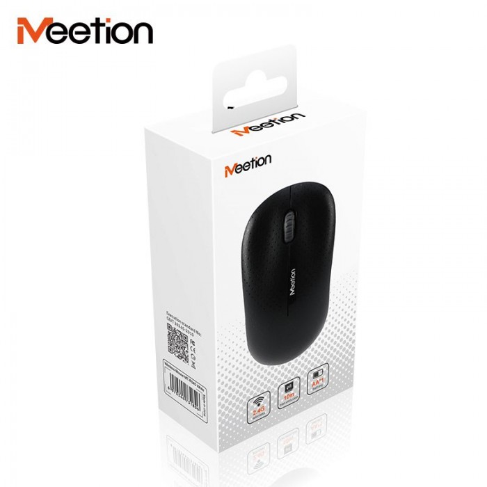 Meetion Ασύρματο Ποντίκι MT-R545 2.4G, Μαύρο 