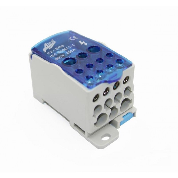 Μπλόκ Διανομής Ράγας 1P 250Α 32-598 ADELEQ