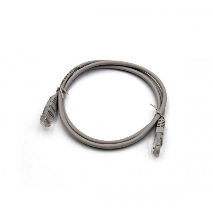 Patch Cord Χαλκού 1m Cat.5e UTP Γκρί FREDER