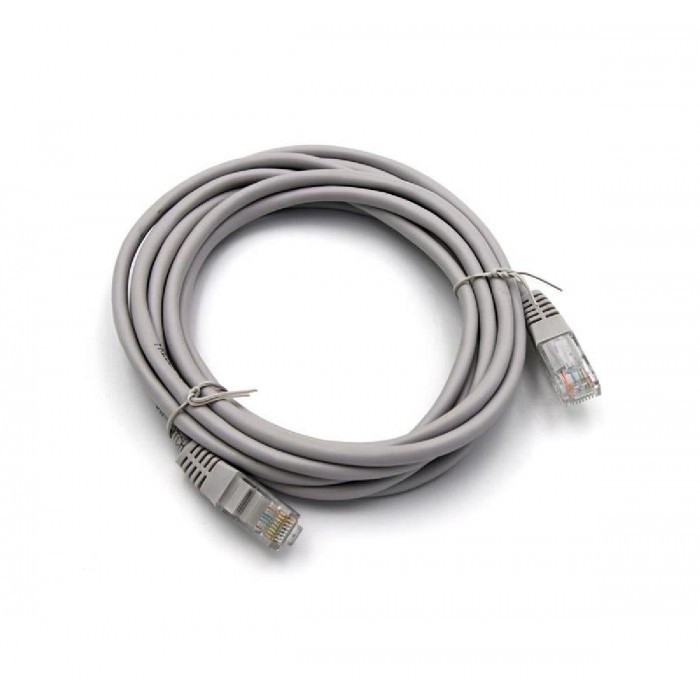 Patch Cord Χαλκού 3m Cat.5e UTP Γκρί FREDER