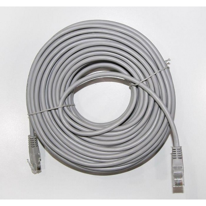 Patch Cord Χαλκού 20m Cat.6 UTP Γκρί Freder Patch Cord Χαλκού 20m Cat.6 UTP Γκρί Freder