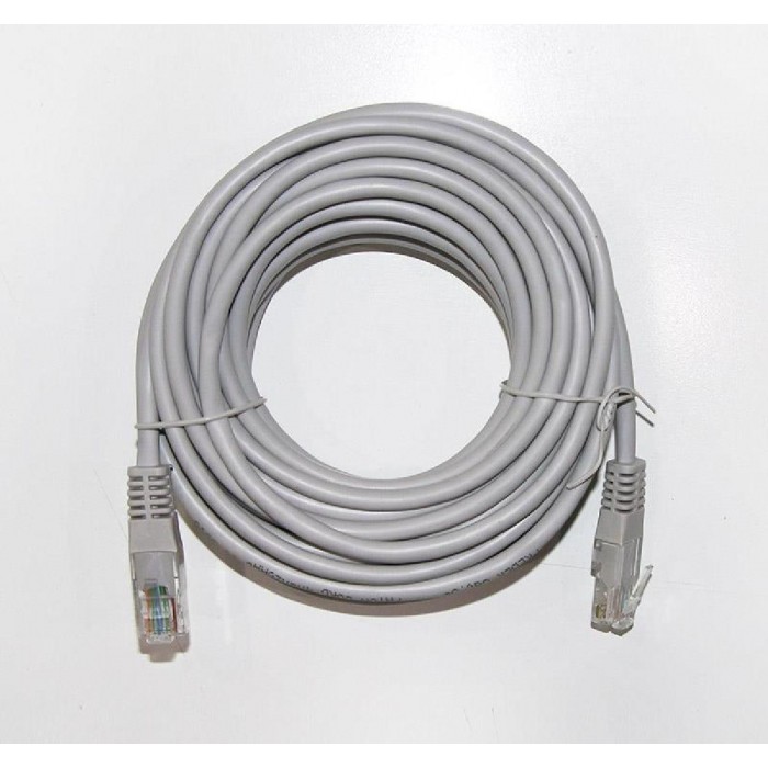 Patch Cord Χαλκού 5m Cat.6 UTP Γκρί Freder