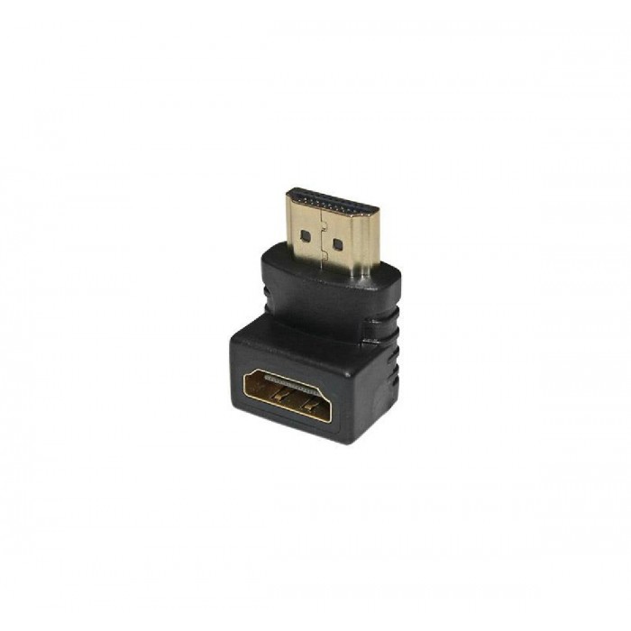 HDMI Adaptor TypeA Αρσενικό Σε Θηλυκό TypeA Γωνία 90° Μαύρο V1.4 9-901 ADELEQ HDMI Adaptor TypeA Αρσενικό Σε Θηλυκό TypeA Γωνία 90° Μαύρο V1.4 9-901 ADELEQ