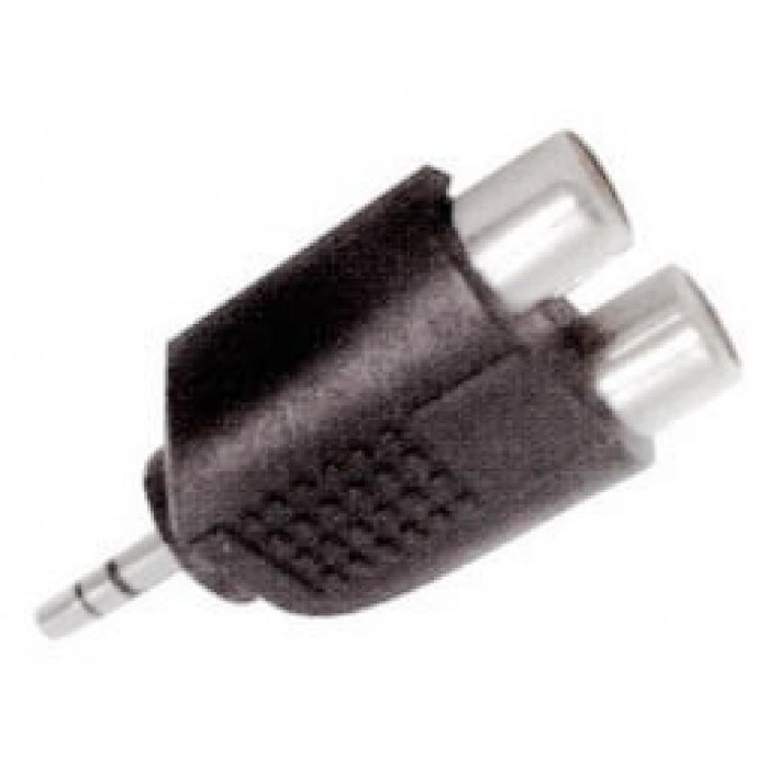 Adaptor 3.5mm² Αρσενικό Stereo Σε RCA Θηλυκό Διπλό AU1522 ULTIMAX Adaptor 3.5mm² Αρσενικό Stereo Σε RCA Θηλυκό Διπλό AU1522 ULTIMAX