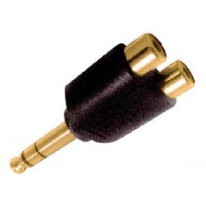 Adaptor 6.3mm² Αρσενικό Stereo Σε RCA Θηλυκό Διπλό AU5170G ULTIMAX Adaptor 6.3mm² Αρσενικό Stereo Σε RCA Θηλυκό Διπλό AU5170G ULTIMAX