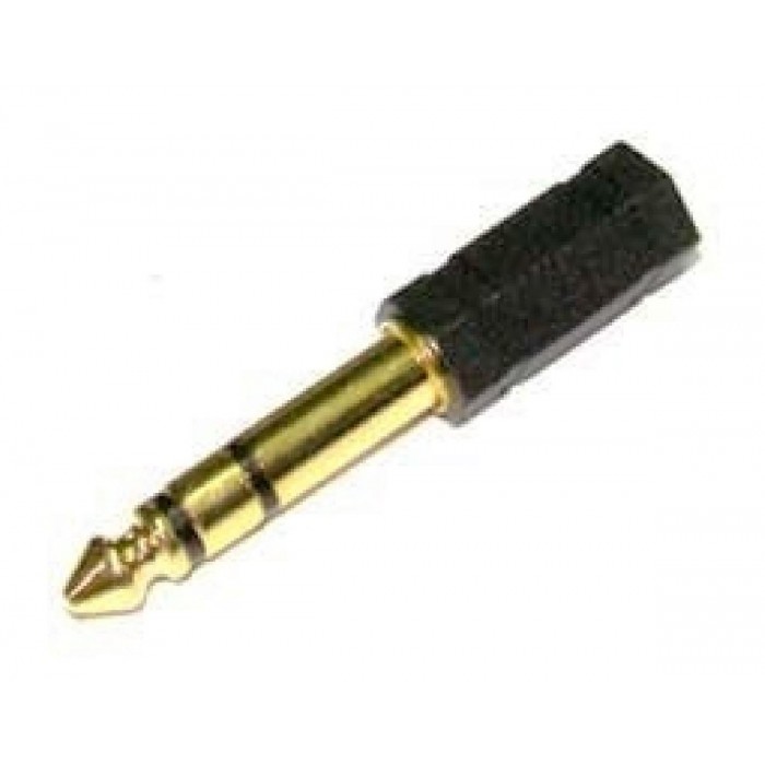 Adaptor 6.3mm² Αρσενικό Stereo Σε 3.5mm² Θηλυκό Διπλό Stereo AU1303 ULTIMAX