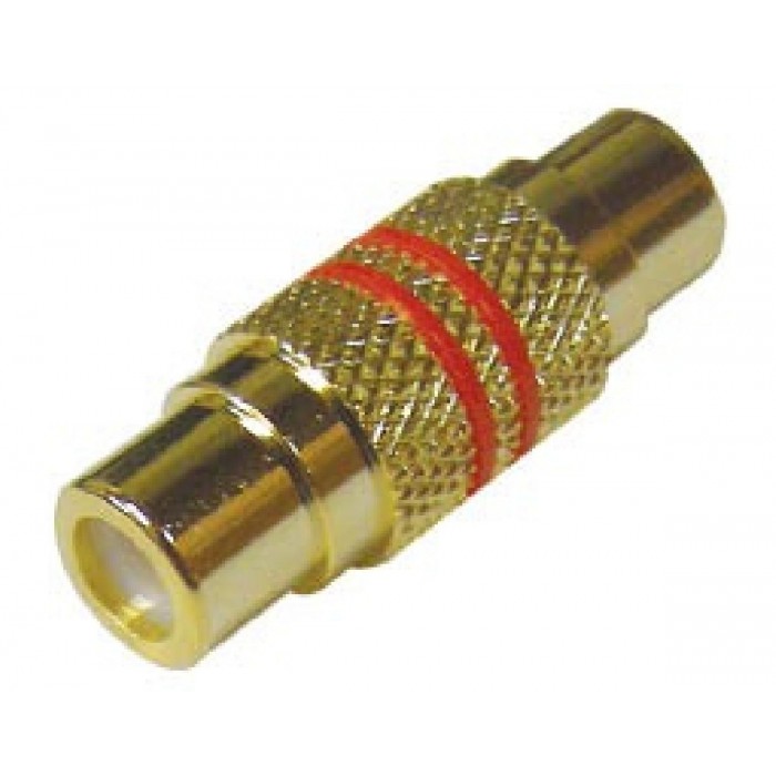RCA Adaptor Θηλυκό Σε RCA Θηλυκό Κόκκινο LZ527 LZ