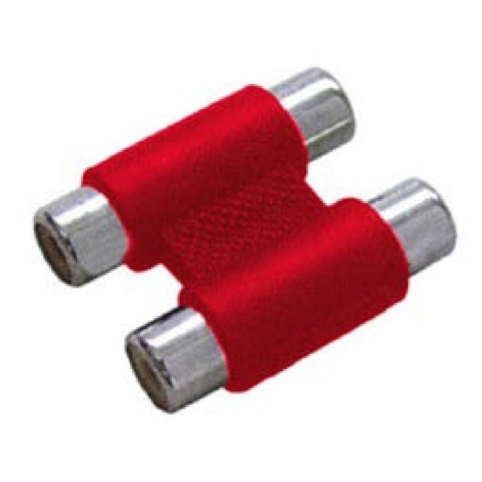 RCA Adaptor Θηλυκό Διπλό Σε RCA Θηλυκό Διπλό Κόκκινο G048N LZ RCA Adaptor Θηλυκό Διπλό Σε RCA Θηλυκό Διπλό Κόκκινο G048N LZ