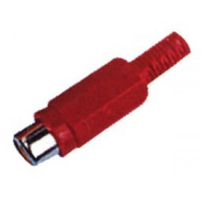 RCA Βύσμα Θηλυκό 5mm² Κόκκινο RP006 LZ RCA Βύσμα Θηλυκό 5mm² Κόκκινο RP006 LZ