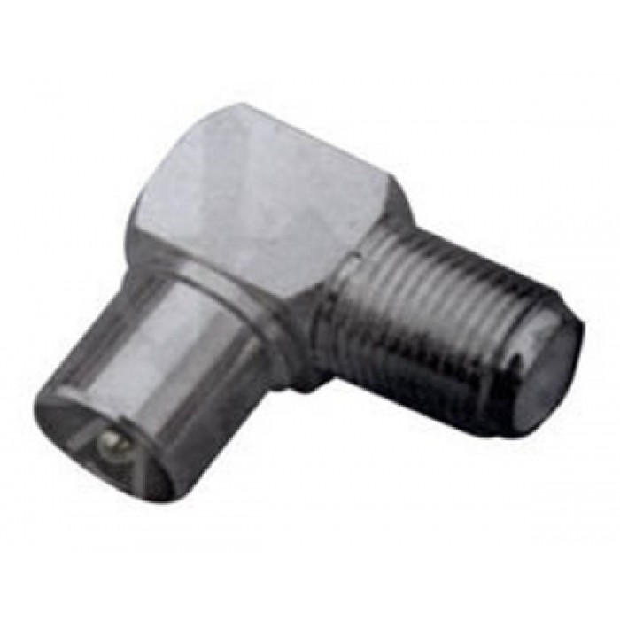 F Adaptor Θηλυκό Σε PAL Αρσενικό Γωνία JT1060 JKG F Adaptor Θηλυκό Σε PAL Αρσενικό Γωνία JT1060 JKG