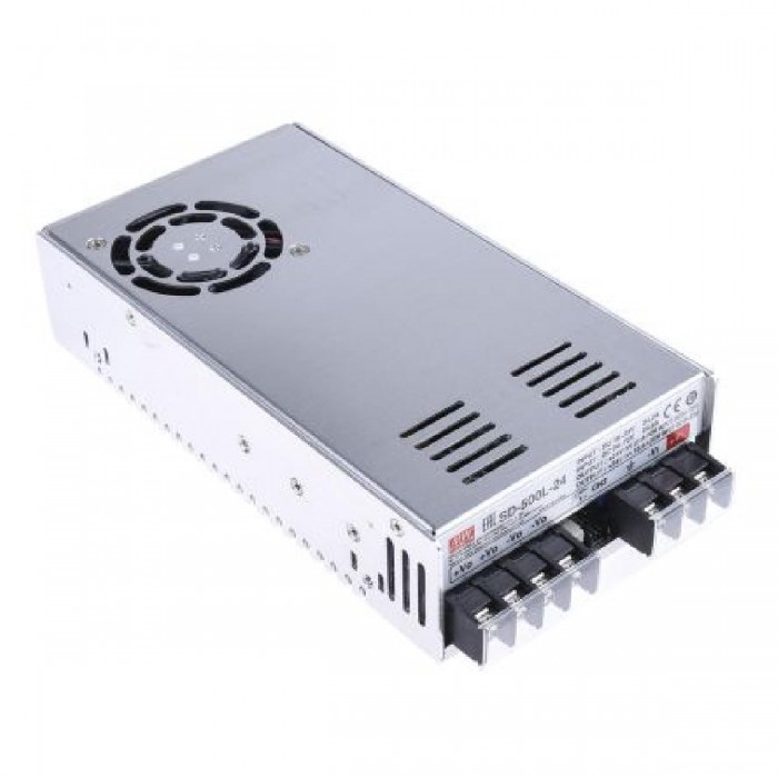 Converter 480W Με Είσοδο 19-72VDC Και Έξοδο 12VDC SD500L-12 MEAN WELL