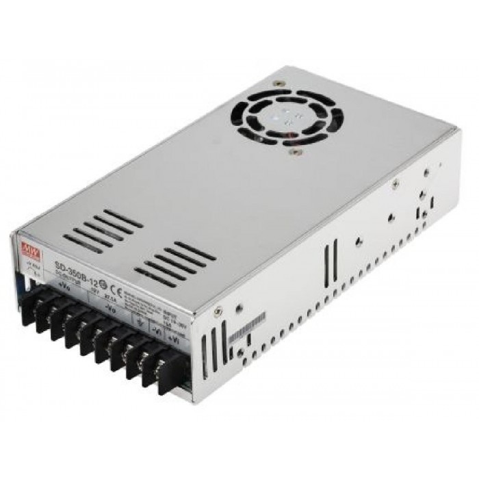 Converter 350W Με Είσοδο 72-144VDC Και Έξοδο 24VDC SD350D-24 MEAN WELL