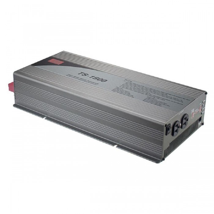 Inverter Καθαρού Ημιτόνου 1500W Και Είσοδο 12VDC TS1500-212B MEAN WELL