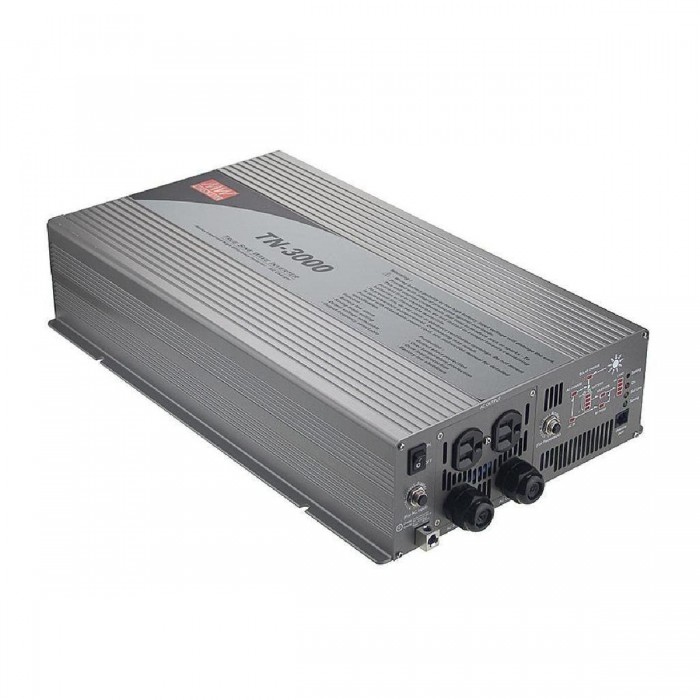 Inverter Καθαρού Ημιτόνου Με Φορτιστή 3000W Και Είσοδο 24VDC TN3000-224B MEAN WELL Inverter Καθαρού Ημιτόνου Με Φορτιστή 3000W Και Είσοδο 24VDC TN3000-224B MEAN WELL