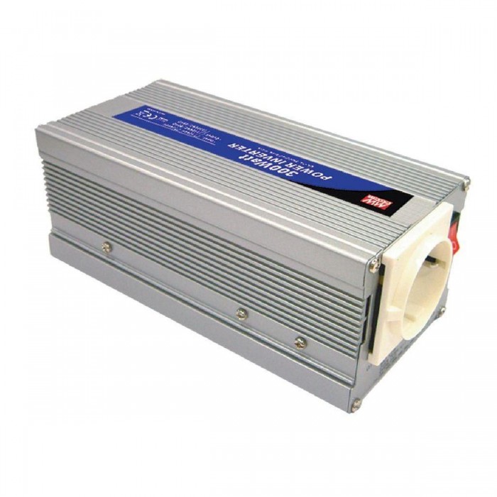 Inverter Τροποποημένου Ημιτόνου 300W Και Είσοδο 12VDC 301-300F3 MEAN WELL