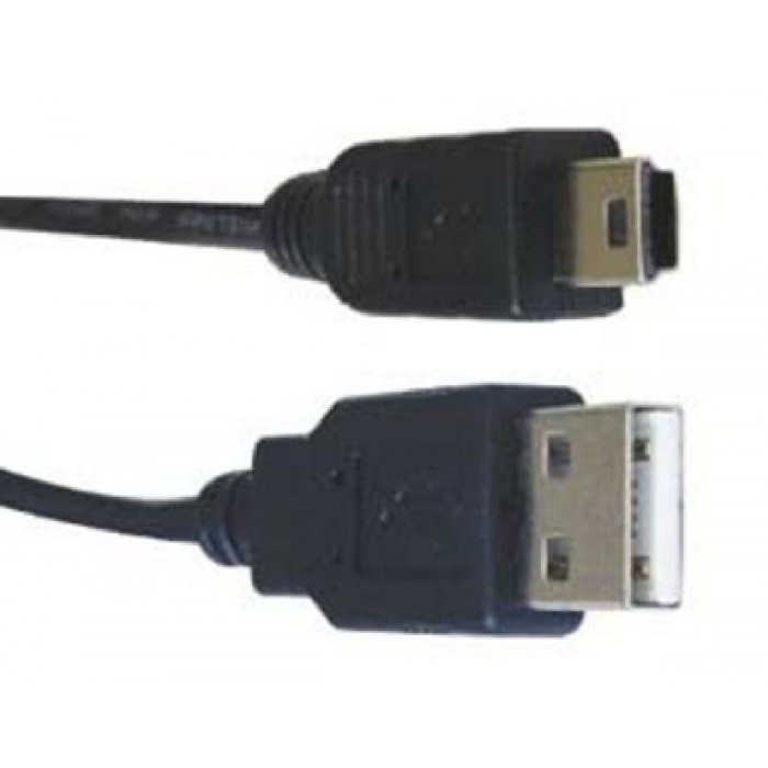 Καλώδιο USB 2.0 Δεδομένων TypeA Αρσενικό Σε MiniB Αρσενικό 2m VNZANE