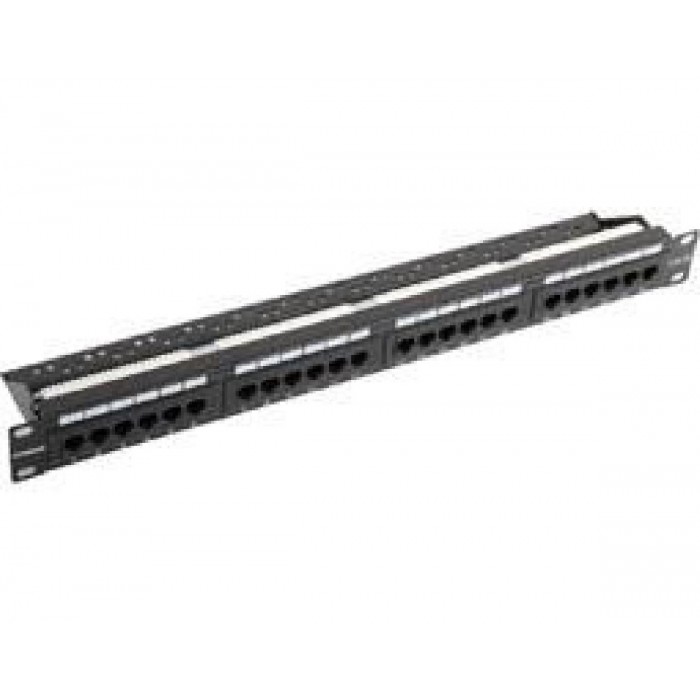 Patch Panel 1U 24 Θέσεων Cat.5e Unshielded SAFEWELL