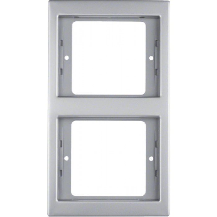 Πλαίσιο 2 Θέσεων Κάθετο Inox K.5 BERKER