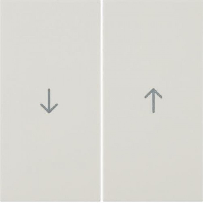 Μετώπη 2 Πλήκτρων Ρολών Κρέμ S.1/B.x BERKER