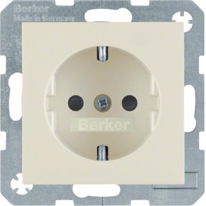 Πρίζα Σούκο Ασφαλείας Κρέμ S.1/B.x BERKER