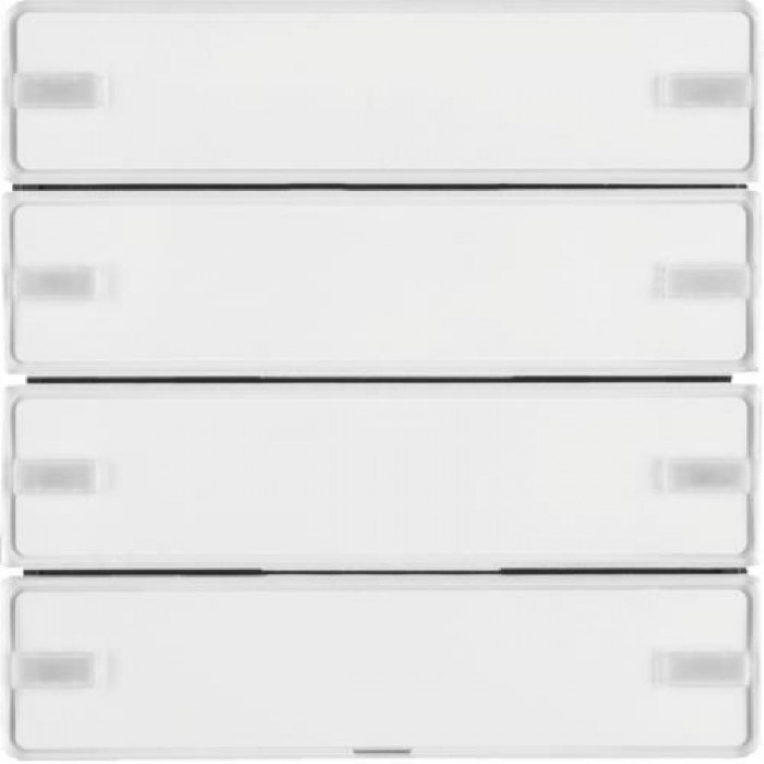 Μετώπη Bus Coupler KNX 4 Πλήκτρων Λευκό Q.x BERKER