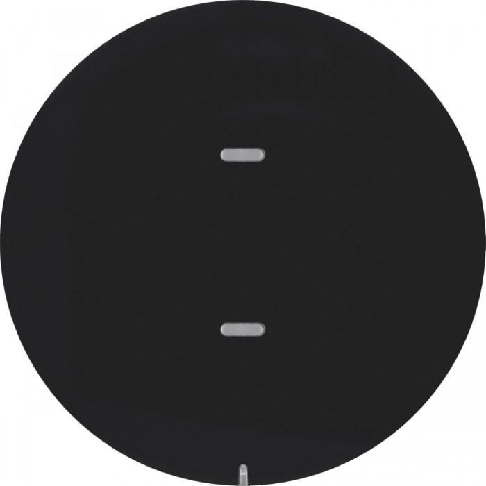 Μετώπη Bus Coupler KNX 1 Πλήκτρου Μαύρο R.1/R.3 BERKER