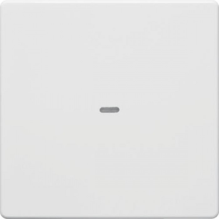 Μετώπη Μπουτόν KNX 1 Πλήκτρου Φωτισμού Λευκό Q.x BERKER