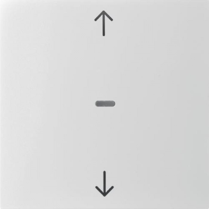 Μετώπη Μπουτόν KNX 1 Πλήκτρου Ρολών Κρέμ S.1/B.x BERKER