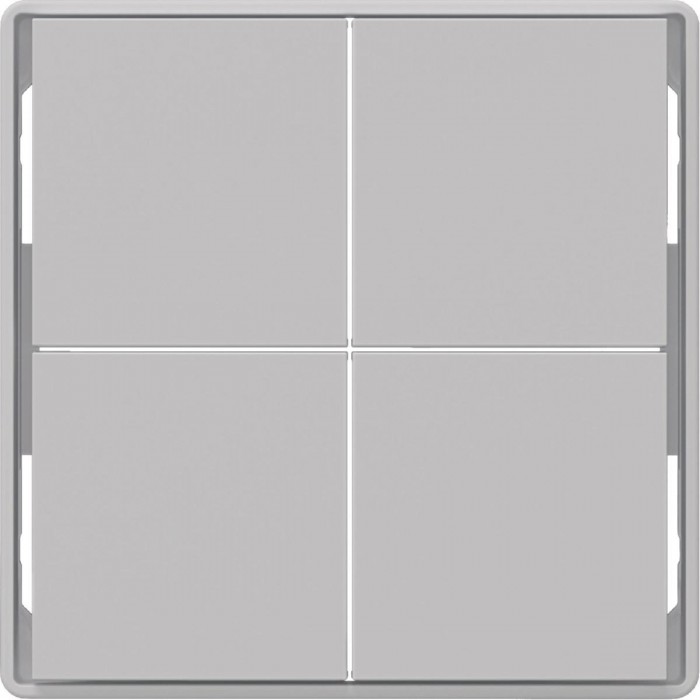 Μετώπη Bus Coupler KNX 2 Πλήκτρων Αλουμίνιο Q.x BERKER