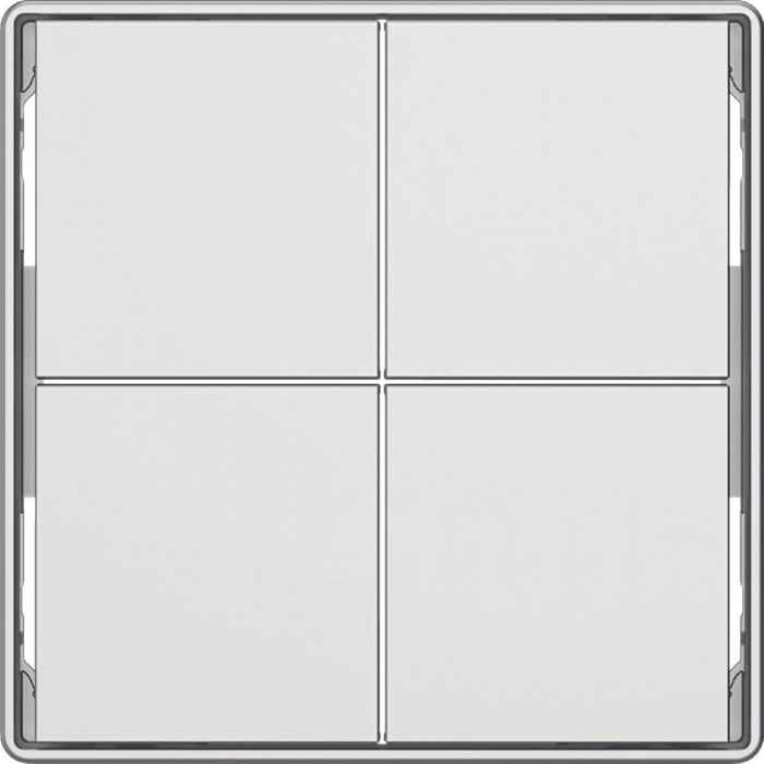 Μετώπη Bus Coupler KNX 2 Πλήκτρων Λευκό Q.x BERKER