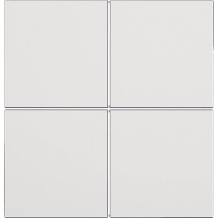 Μετώπη Bus Coupler KNX 2 Πλήκτρων Λευκό Ματ S.1/B.x BERKER