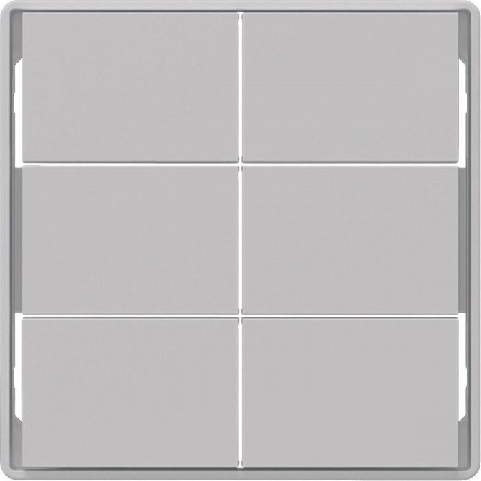 Μετώπη Bus Coupler KNX 3 Πλήκτρων Αλουμίνιο Q.x BERKER