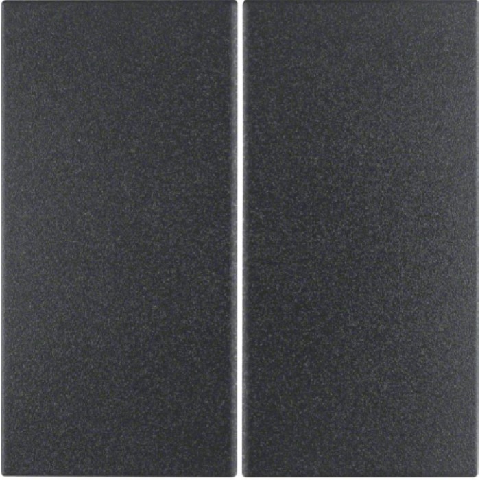 Μετώπη KNX Ασύρματη 2 Πλήκτρων Ανθρακί S.1/B.x 85146185 BERKER