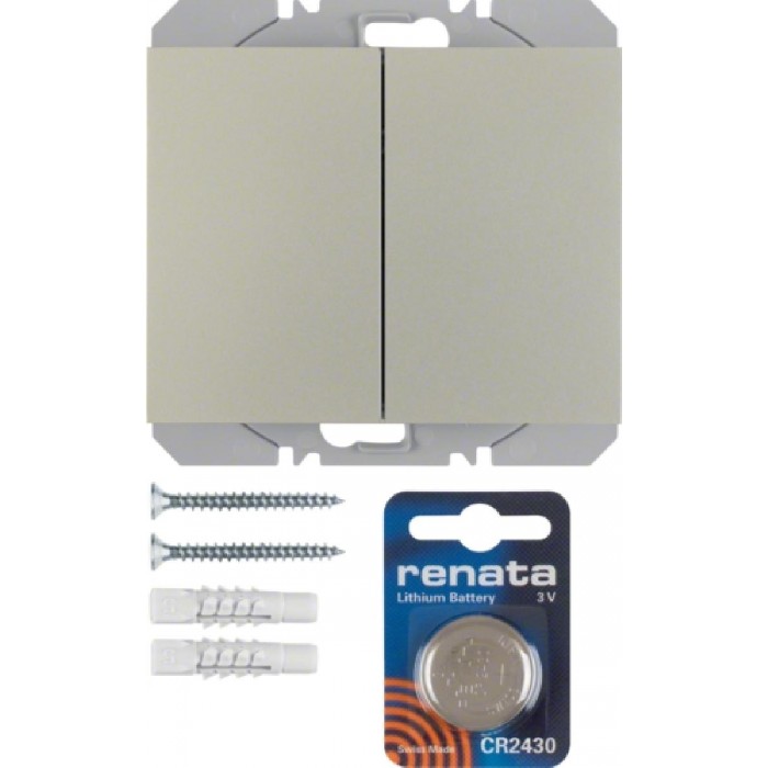 Ασύρματο Μπουτόν 4 Εντολών Inox K.5 85656273 BERKER