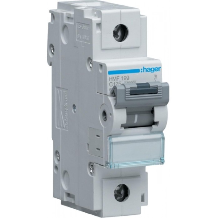 Αυτόματη Ασφάλεια 1P C 125A 10kA HMF199 HAGER