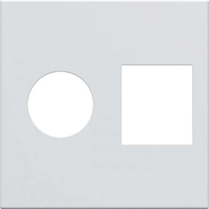 Μετώπη Πρίζας TV Και Δικτύου 2 Στοιχείων Λευκό WXD240B HAGER