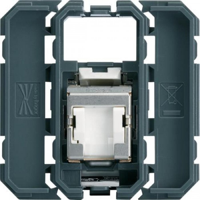 Μηχανισμός Πρίζας Δικτύου RJ45 Cat.6A STP 1 ή 2 Στοιχείων WXF228 HAGER