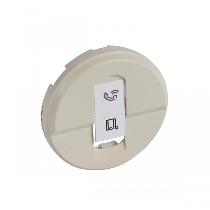 Μετώπη Πρίζας Δικτύου RJ45 Κρέμ Celiane™ 066235 LEGRAND