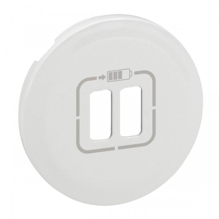 Μετώπη Πρίζας USB Διπλής Λευκό Celiane™ 068256 LEGRAND