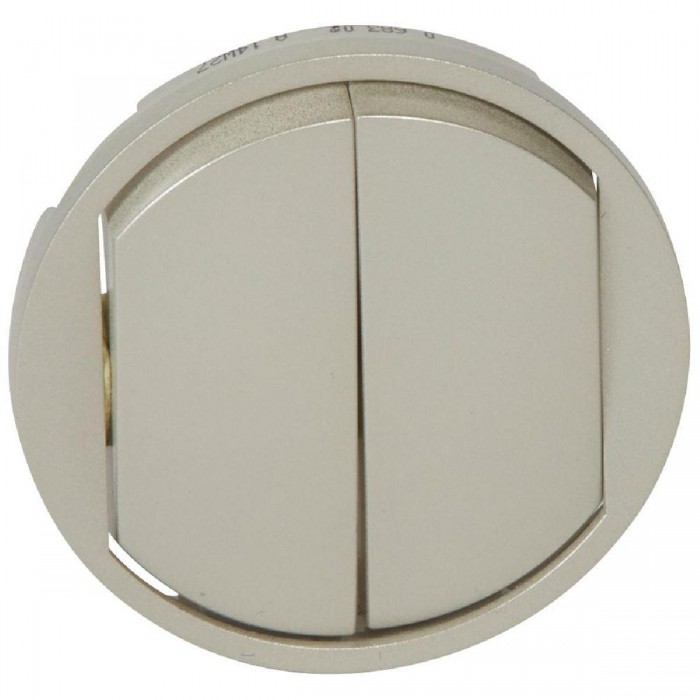Μετώπη 2 Πλήκτρων Τιτάνιο Celiane™ 068302 LEGRAND