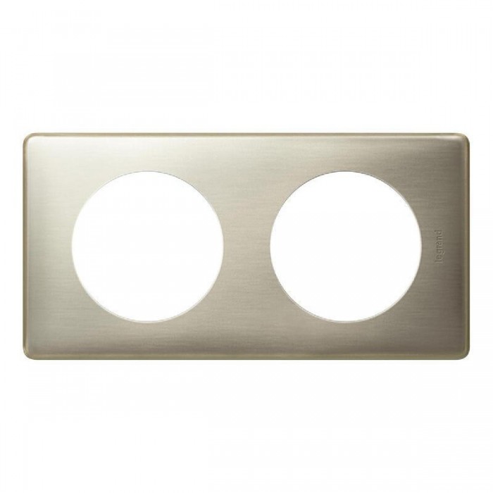 Πλαίσιο 2 Θέσεων Anodized Τιτάνιο Celiane™ 068902 LEGRAND