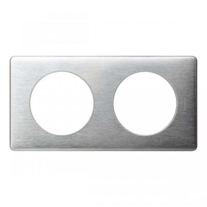 Πλαίσιο 2 Θέσεων Anodized Αλουμίνιο Celiane™ 068922 LEGRAND